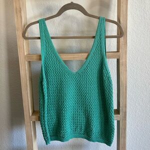 Oliver Bonas Shimmery Tank - Size 8 worn once!